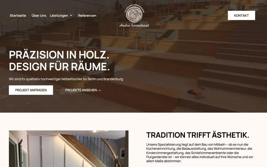 Die Website für Möbel Sonnabend
